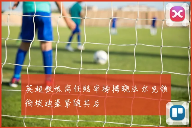 英超教练离任赔率榜揭晓法尔克领衔埃迪豪紧随其后